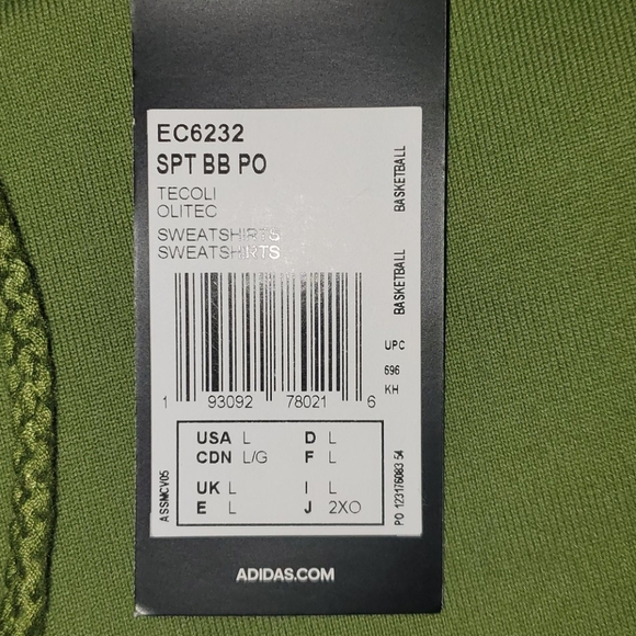 NWT Adidas  Hoodie - Picture 4 of 4